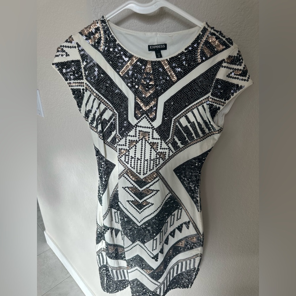 Women’s XS express sequin dress